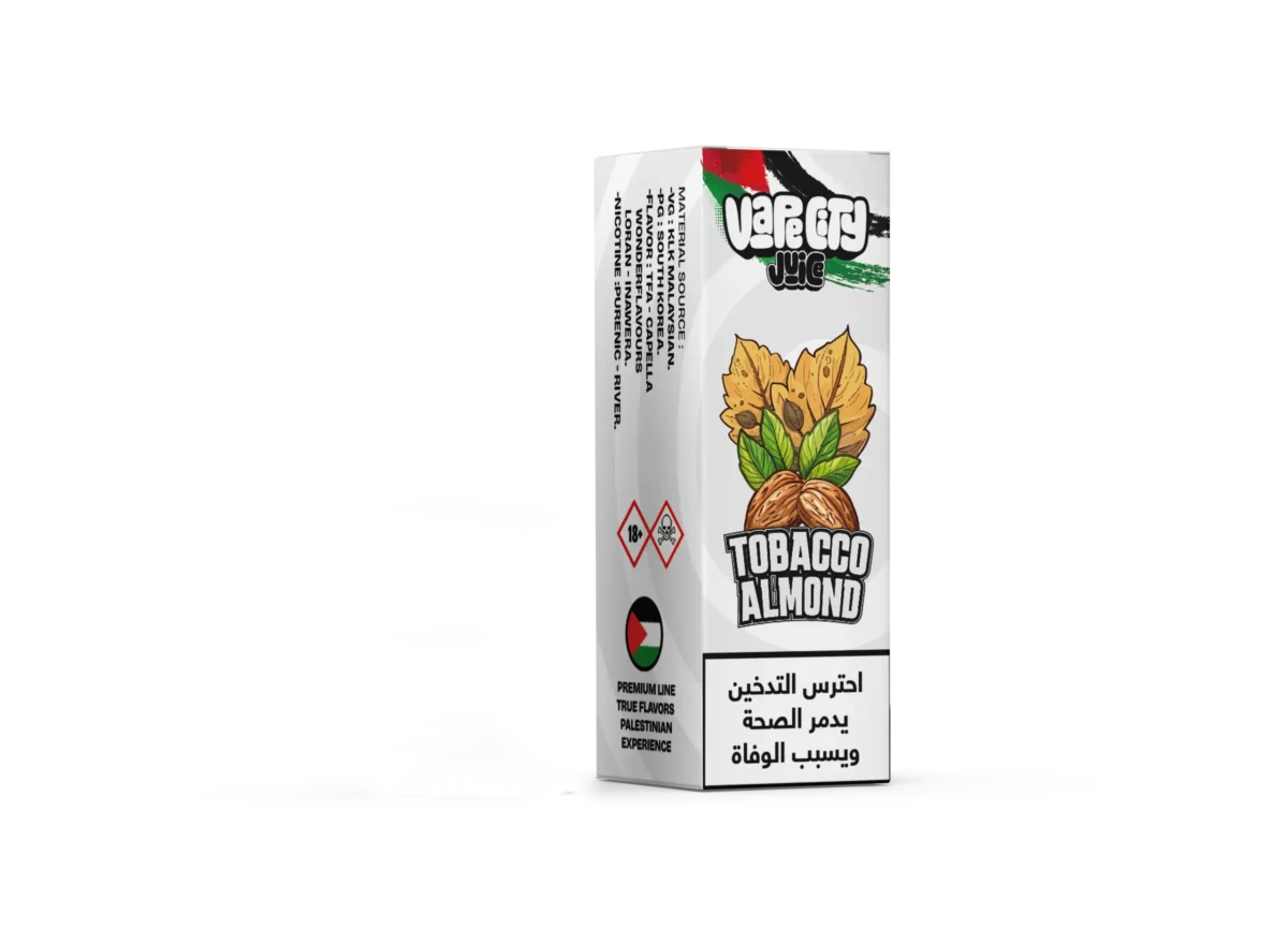 Vape City Tobacco almond box