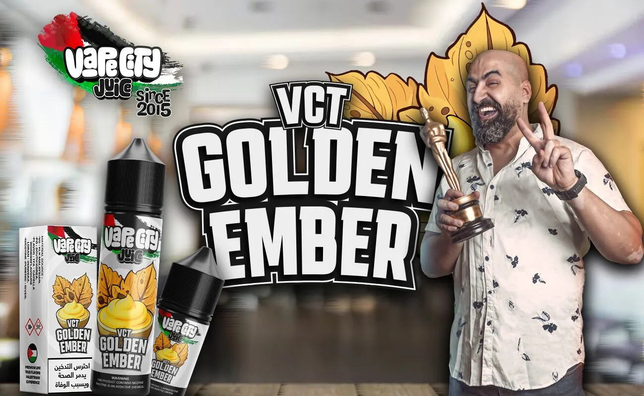Vape City – فيب سيتي ليكويد – VCT Golden Ember – Ripe Vapes